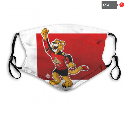 NHL Florida Panthers #3 Dust mask with filter->nhl dust mask->Sports Accessory